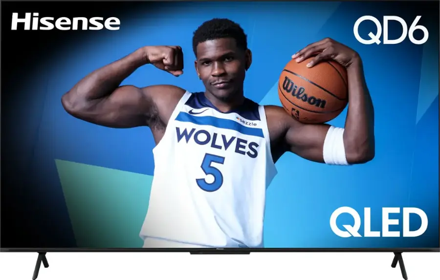 Hisense - 85" Class QD6 Series QLED 4K UHD Smart Google TV (2024)